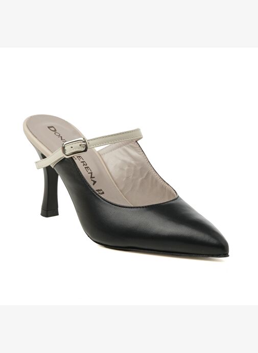 Kadın Terlik 1L4731DP Donna Serena SOFTNIL PELLE Nero - Görsel 2