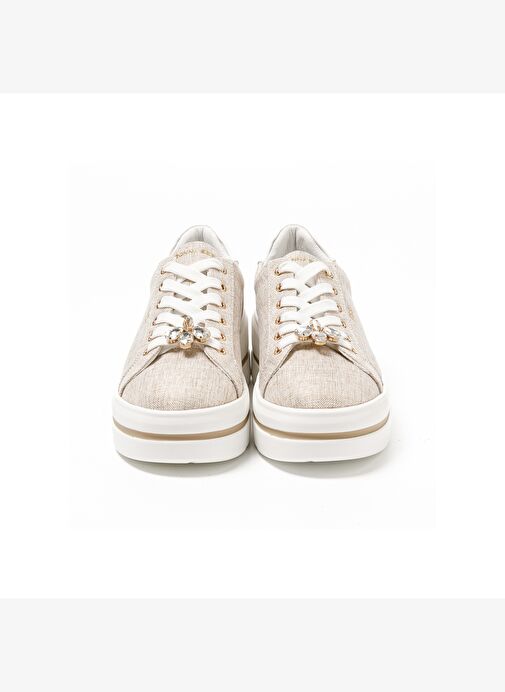 Kadın Sneaker ( Günlük) 185551DS Donna Serena TOMAIA 5551DS Beige Platino - Görsel 5