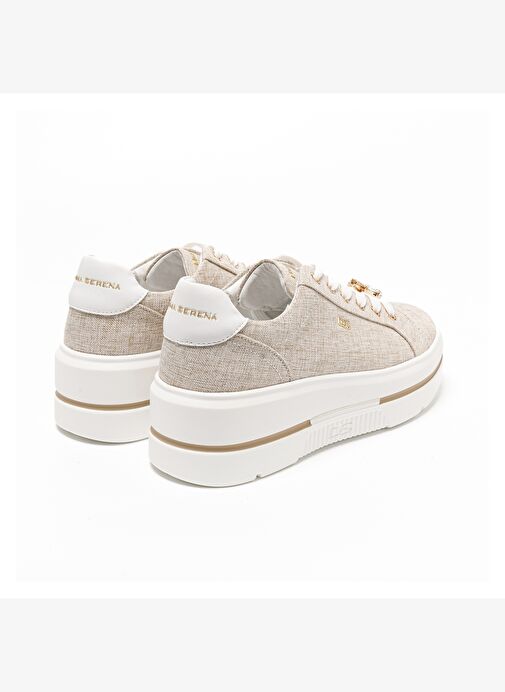 Kadın Sneaker ( Günlük) 185551DS Donna Serena TOMAIA 5551DS Beige Platino - Görsel 6