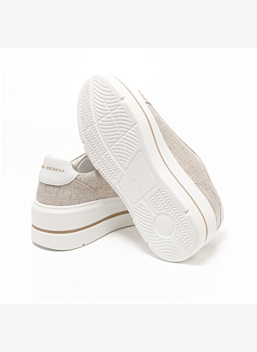 Kadın Sneaker ( Günlük) 185551DS Donna Serena TOMAIA 5551DS Beige Platino - Görsel 7