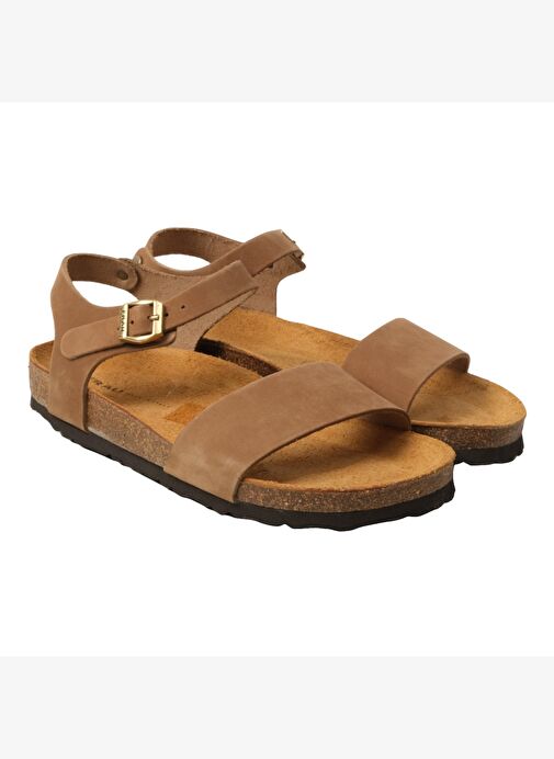 Kadın Sandalet 58H3 Frau NABUK-S Sabbia - Görsel 3