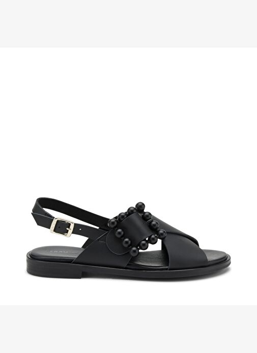 Kadın Sandalet 85P9 Frau MOFY Leather Nero - Görsel 2