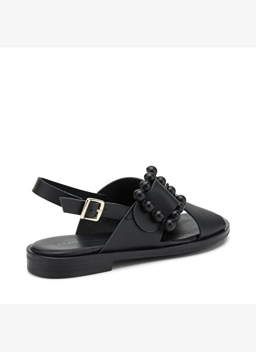 Kadın Sandalet 85P9 Frau MOFY Leather Nero - Görsel 3