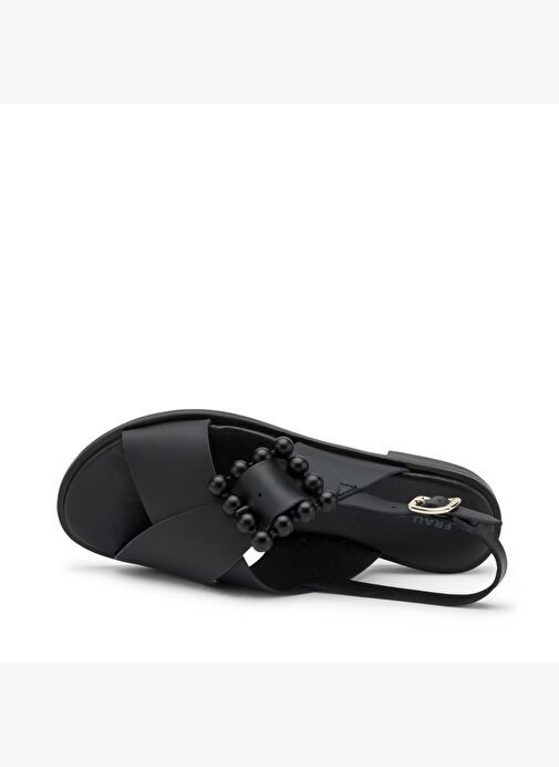 Kadın Sandalet 85P9 Frau MOFY Leather Nero - Görsel 5