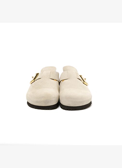 Kadın Terlik 17D5 Frau VELOUR-S Cappuccino (Taupe) - Görsel 4