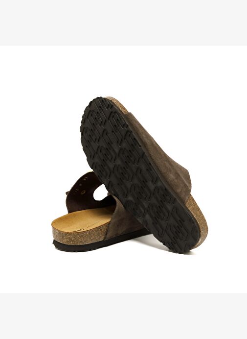 Kadın Terlik 17D8 Frau VELOUR-S T.Moro (Dark Brown) - Görsel 6