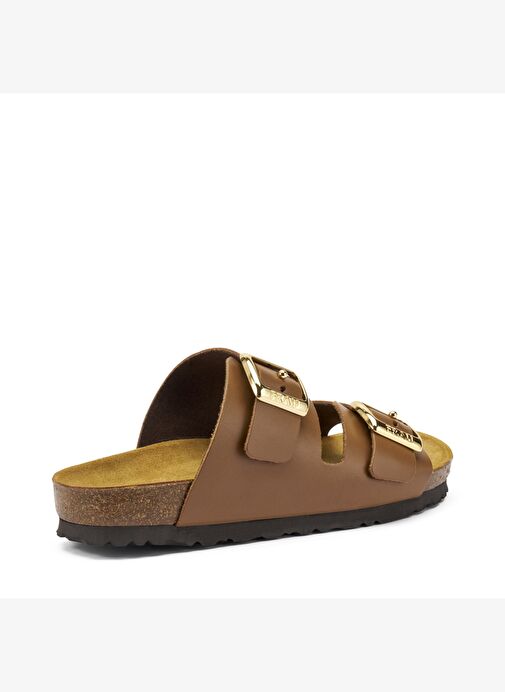 Kadın Terlik 17P8 Frau LONDON-S Mou (Brown) - Görsel 4