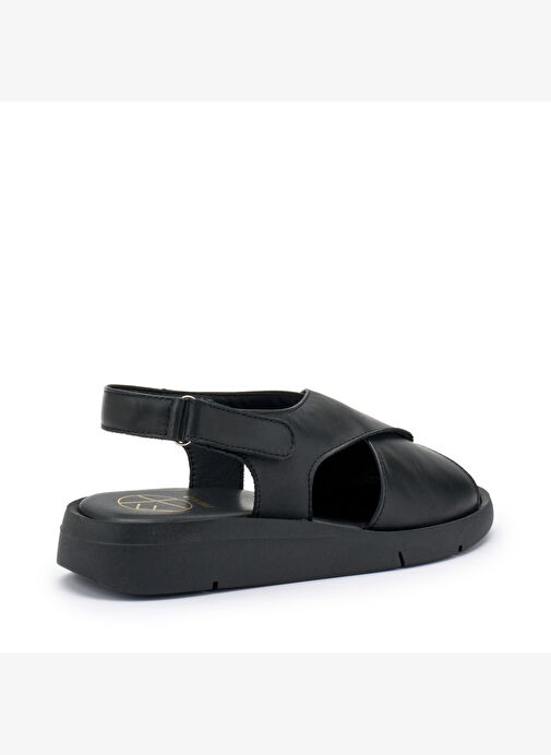 Kadın Sandalet 50P1 Frau CACHEMIRE SANDAL Black - Görsel 4