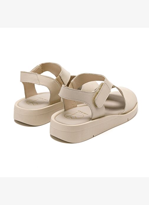 Kadın Sandalet 50P4 Frau CACHEMIRE Panna (OFF White) - Görsel 6