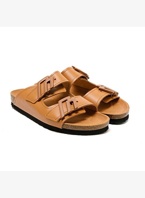 Kadın Terlik 58P9 Frau LONDON-S Cuoio - Görsel 4