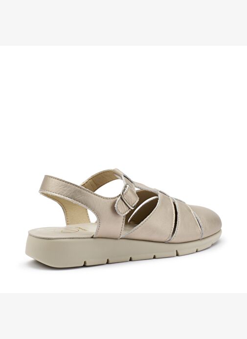 Kadın Sandalet 51X6 Frau LAMINATO Platino - Görsel 4