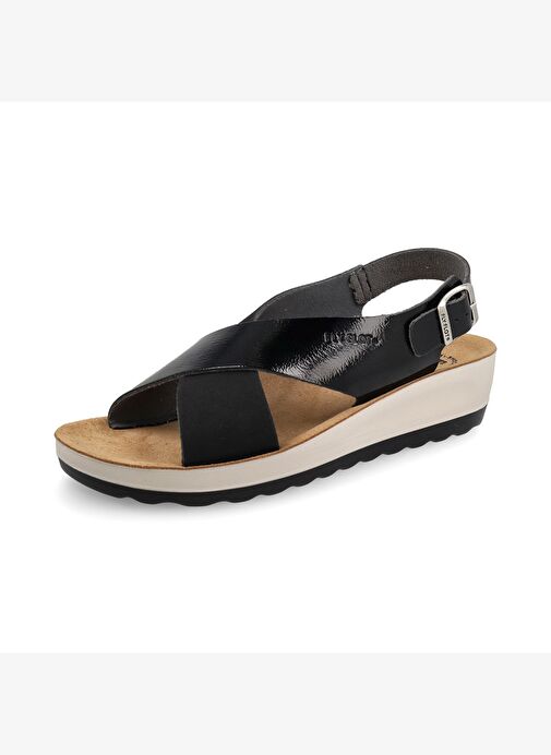 Kadın Sandalet 42 G61 3C Fly Flot Sandal TRENDY 6403-Black - Görsel 2