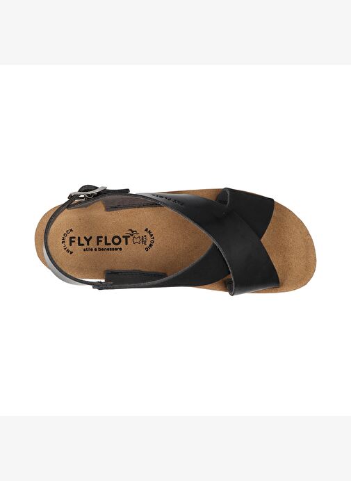Kadın Sandalet 42 G61 3C Fly Flot Sandal TRENDY 6403-Black - Görsel 4