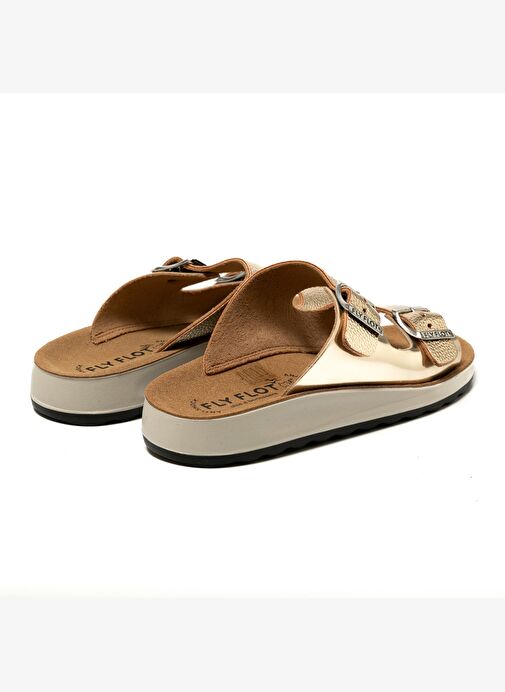 T4 429 FE Kadın Terlik ( Günlük) 77 G64 ZC Fly Flot Slipper 6430-Gold - Görsel 6