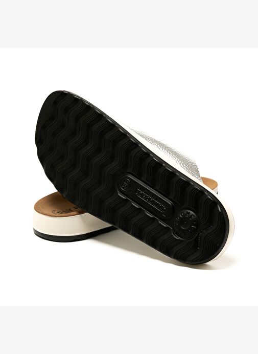 T4 429 FE Kadın Terlik( Günlük) 77 G64 ZC Fly Flot Slipper 6431-Silver - Görsel 7