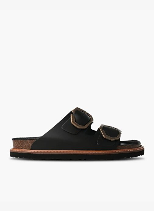 Kadın Terlik GALIA G105683 Genuins Leather Dress Back - Görsel 2