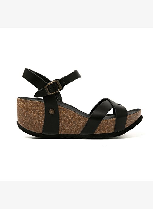 Kadın Sandalet CANNES G105816 Genuins Leather Dress Black - Görsel 2