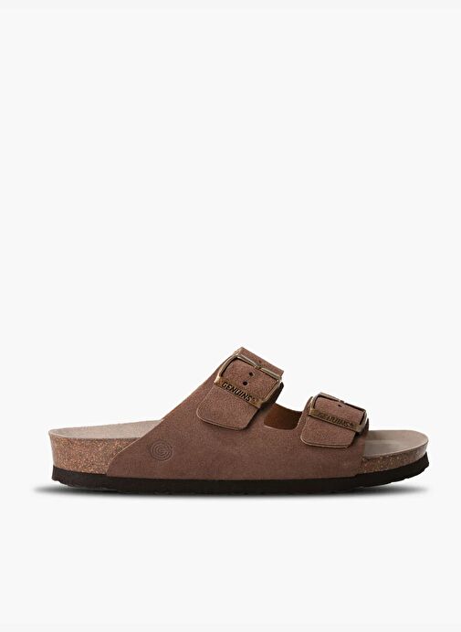 Kadın Terlik HAWAII G106020 Genuins Velour Terra - Görsel 2