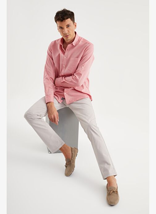 Giuseppe Mengoni Erkek Oxford ( Klasik) MO-7810-7574 Gıuseppe Mengonı Sughero Süet - Görsel 5