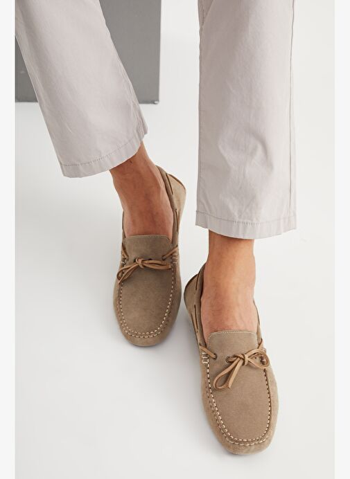 Giuseppe Mengoni Erkek Oxford ( Klasik) MO-7810-7574 Gıuseppe Mengonı Sughero Süet - Görsel 6