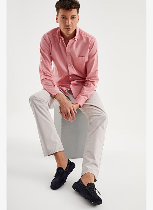 Giuseppe Mengoni Erkek Oxford ( Klasik) MO-7810-7574 Gıuseppe Mengonı Lacivert Süet - Görsel 5