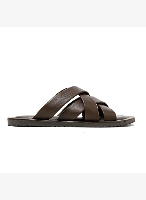 Erkek Terlik M7727 The Sandals Factory LEATHER UPPER Sandals - Görsel 2
