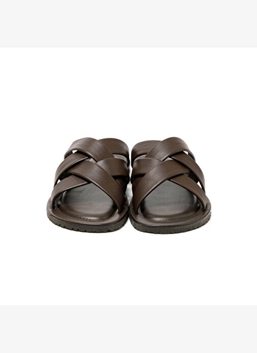 Erkek Terlik M7727 The Sandals Factory LEATHER UPPER Sandals - Görsel 5