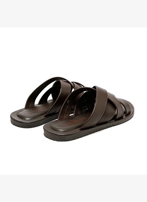 Erkek Terlik M7727 The Sandals Factory LEATHER UPPER Sandals - Görsel 6