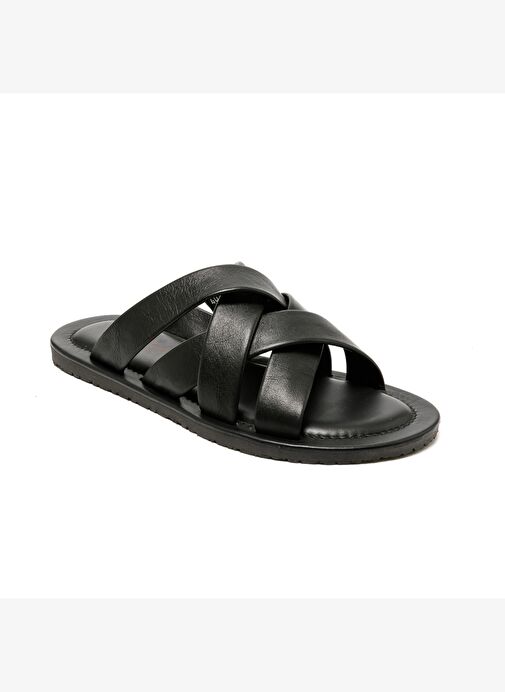 Erkek Terlik M7727 The Sandals Factory LEATHER UPPER Sandals - Görsel 3