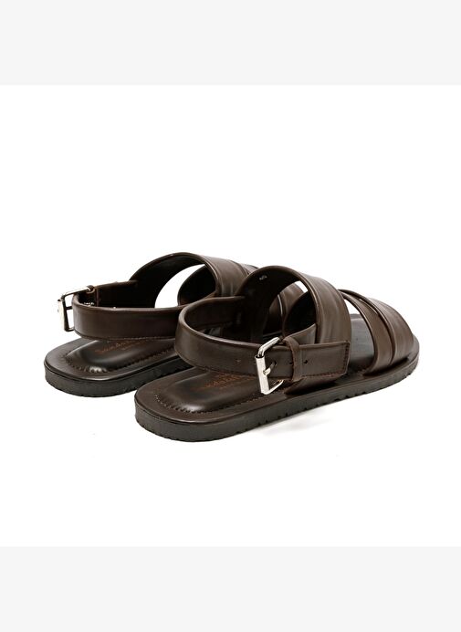 Erkek Sandalet M7718 The Sandals Factory LEATHER UPPER Sandals - Görsel 6