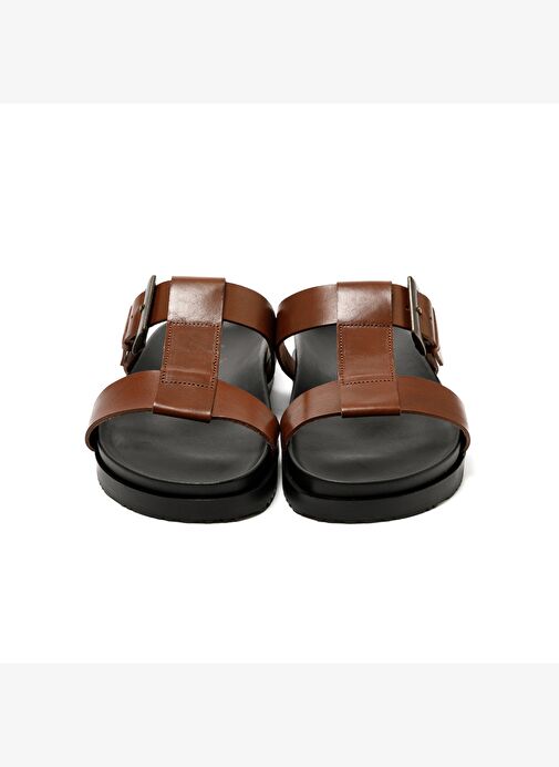 Erkek Terlik M7927 The Sandals Factory LEATHER UPPER Sandals - Görsel 5