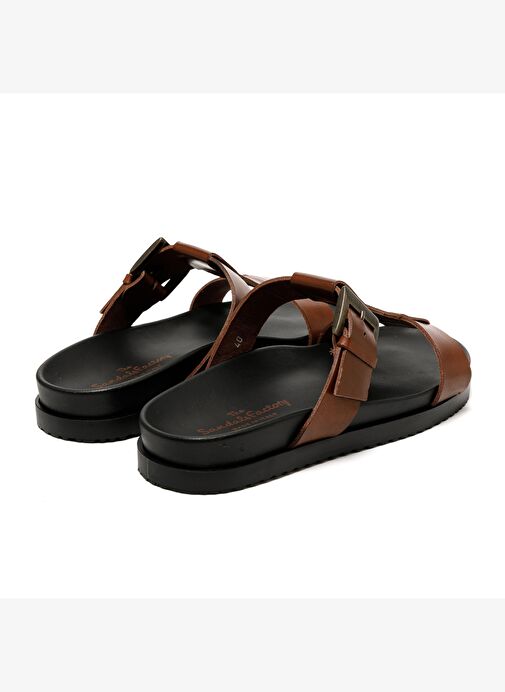 Erkek Terlik M7927 The Sandals Factory LEATHER UPPER Sandals - Görsel 6