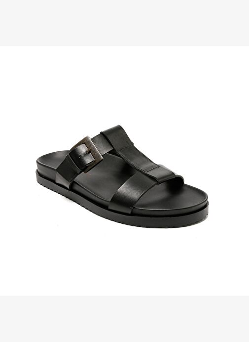 Erkek Terlik M7927 The Sandals Factory LEATHER UPPER Sandals - Görsel 3