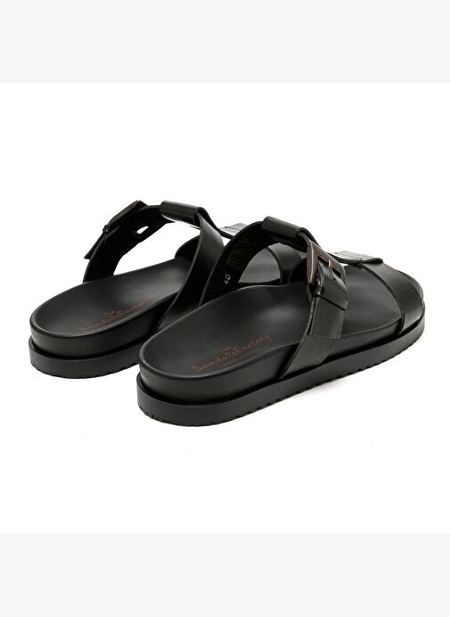 Erkek Terlik M7927 The Sandals Factory LEATHER UPPER Sandals - Görsel 6