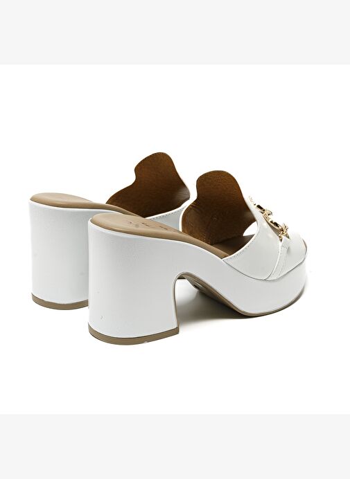 Kadın Terlik 57132-E5 Repo Bianco - Görsel 6