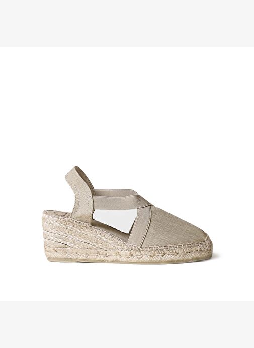 Kadın Sandalet Ter Toni Pons Elastic Linen Stone (Pedra) - Görsel 2