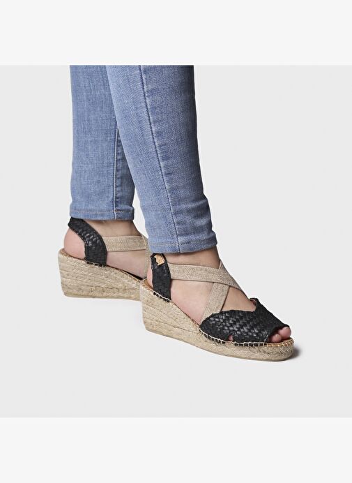 Kadın Sandalet Salina Toni Pons Negre - Görsel 5