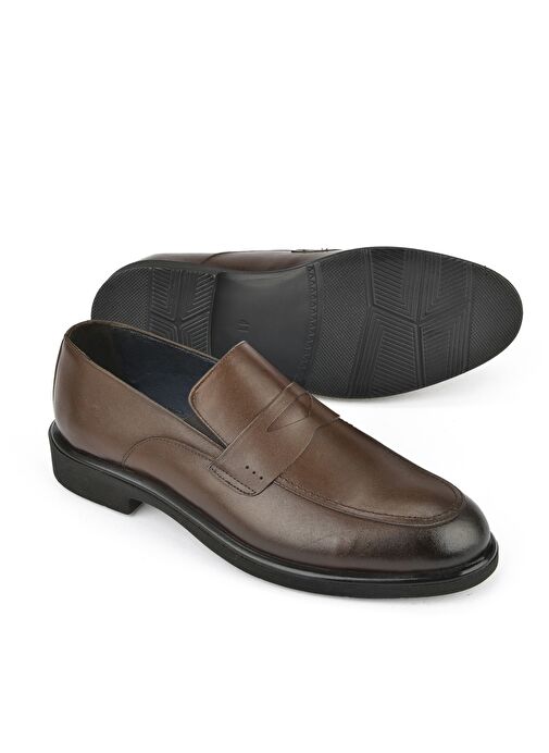 Ziya, Erkek Hakiki Deri Klasik Ayakkabı 15148Z871 Kahve - Görsel 5