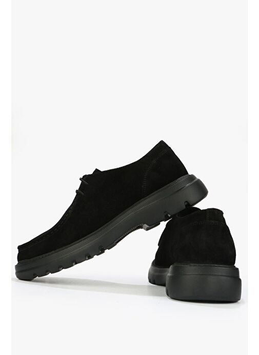 Hammerjack Damon Hakiki Deri Siyah Erkek Günlük Ayakkabı - Görsel 5