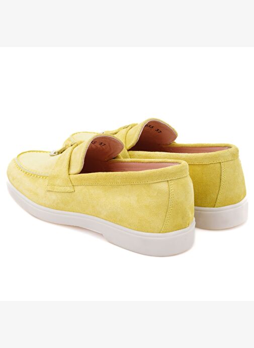 Desa Desa Kadın Sarı Süet Deri Loafer Boyner'de! Sarı - 6. görsel