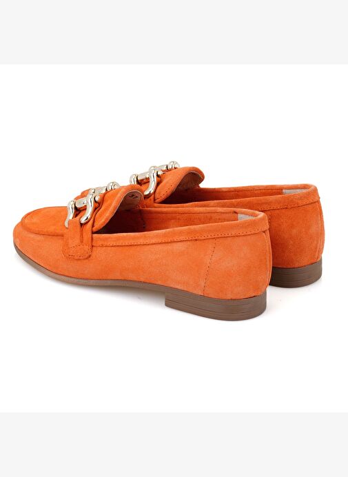 Desa Desa Kadın Turuncu Süet Deri Loafer Boyner'de! Turuncu - 6. görsel