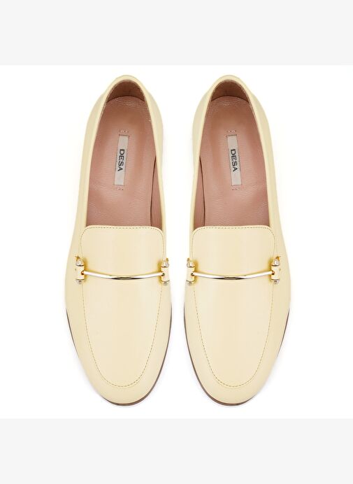 Desa Desa Kadın Sarı Deri Günlük Ayakkabı Boyner'de! Sarı - 5. görsel