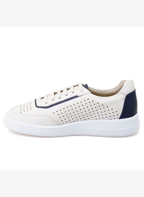 Desa Desa Bej Kadın Lacivert Deri Spor Ayakkabı Boyner'de! Bej - 4. görsel