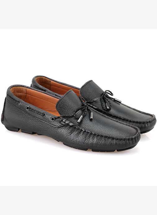 Desa Desa Adriana Siyah Erkek Deri Loafer Boyner'de! Siyah - 2. görsel