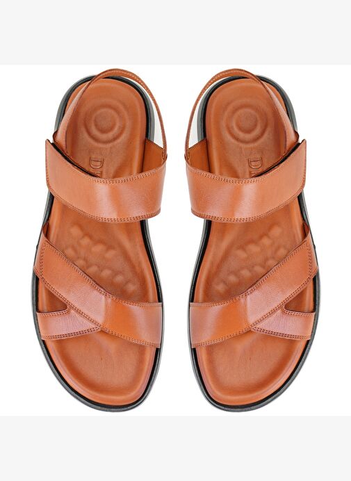 Desa Desa Erica Taba Erkek Deri Sandalet Boyner'de! Taba - 5. görsel