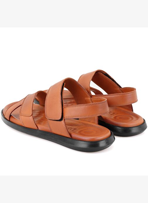 Desa Desa Erica Taba Erkek Deri Sandalet Boyner'de! Taba - 6. görsel