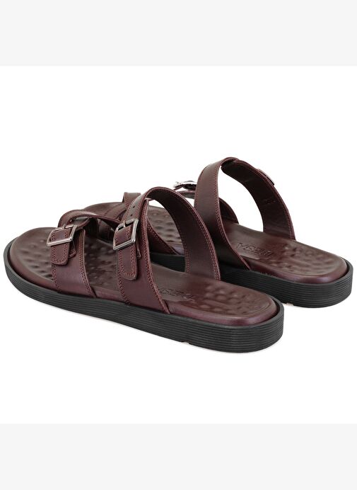 Desa Desa Kahverengi Essence Kahve Erkek Ayarlanabilir Tokalı Deri Terlik Boyner'de! Kahverengi - 7. görsel