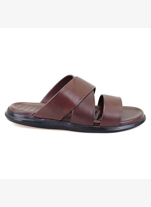 Desa Desa Kahverengi Evelin Kahve Erkek Deri Terlik Boyner'de! Kahverengi - 3. görsel