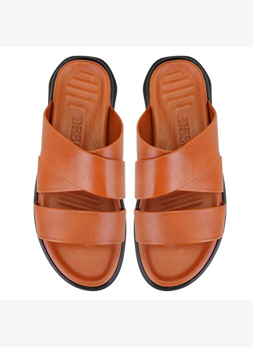 Desa Desa Evelin Taba Erkek Deri Terlik Boyner'de! Taba - 5. görsel