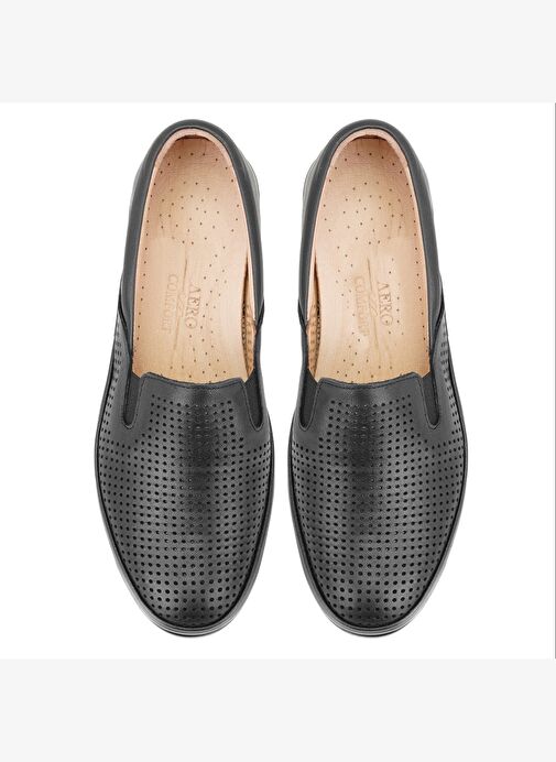 Avery Siyah Kadın Deri Günlük Ayakkabı - Görsel 3